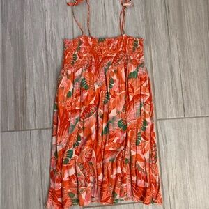 (3/$12) orange Gianni bini mini dress